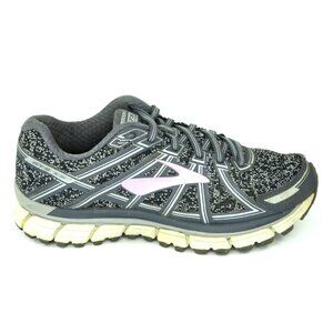 Brooks GTS 17 Women's Size 8 Gray Fabric Athletic Running Sneakers
